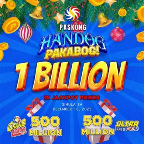 PCSO Lotto Php 1 Billion Total Jackpot Prizes For 6/55, 6/58.